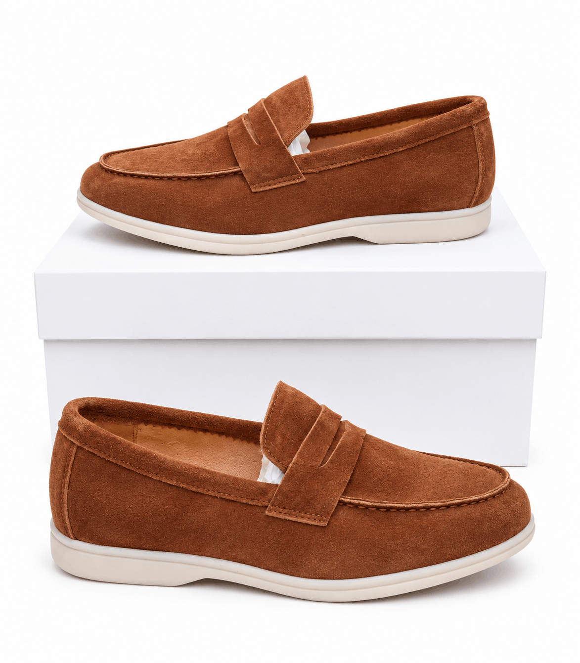 Loro Piana Suede Loafers