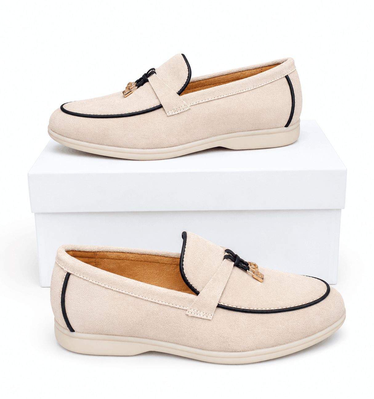 Loro Piana Suede Loafers