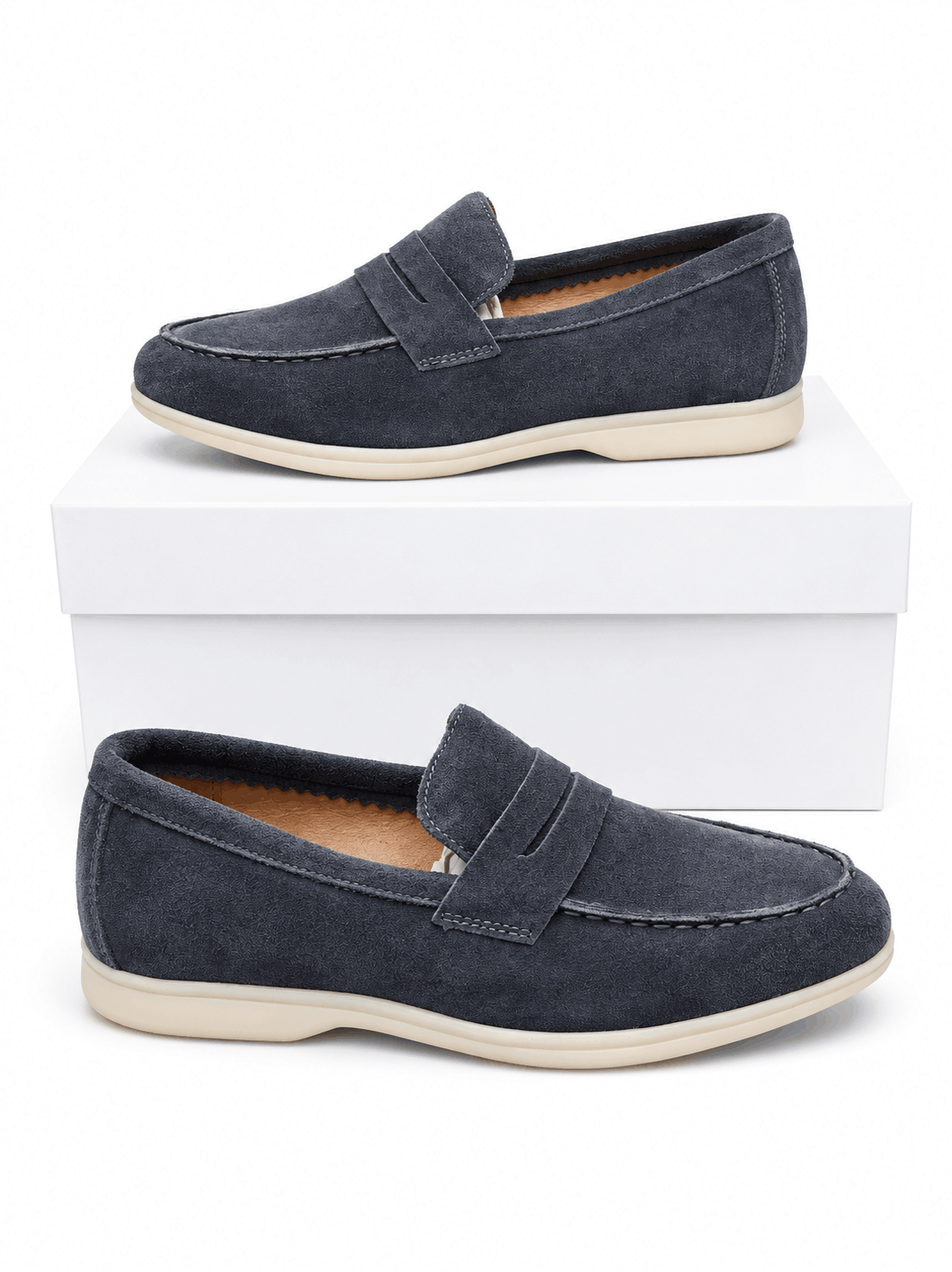 Loro Piana Suede Loafers