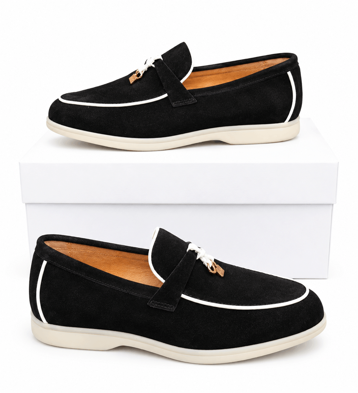 Loro Piana Suede Loafers